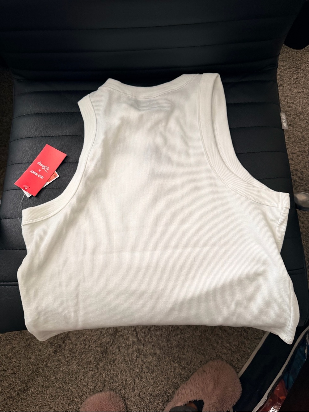 NWT Old Navy x Disney Mickey Mouse LogoGraphic Snug Tank Top - Picture 5 of 5
